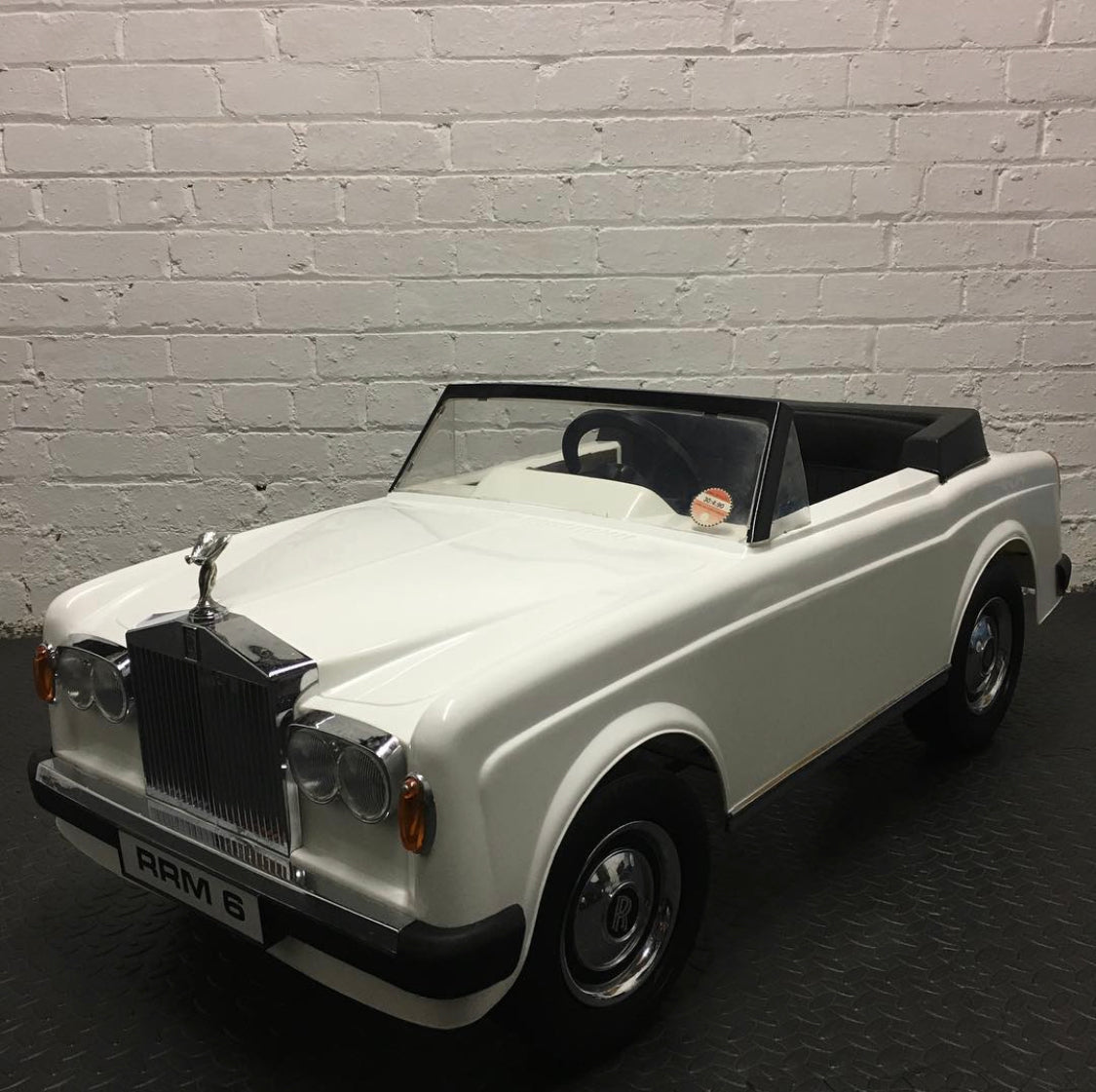 1980s Rolls Royce Corniche pedal car